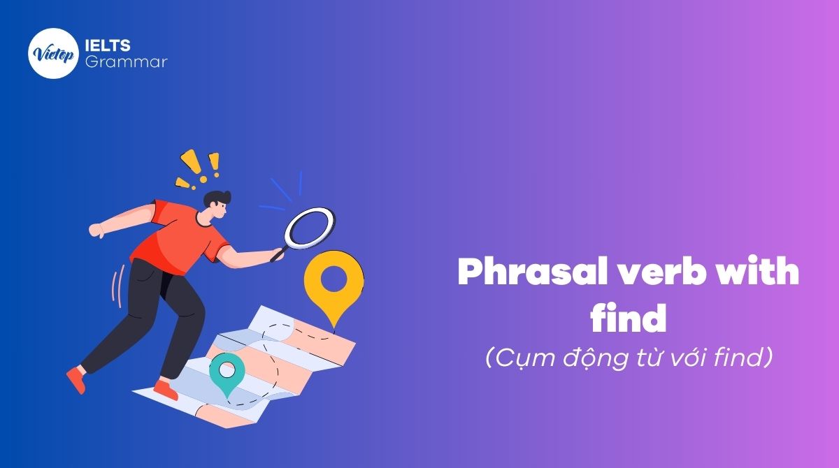 Phrasal verb with find