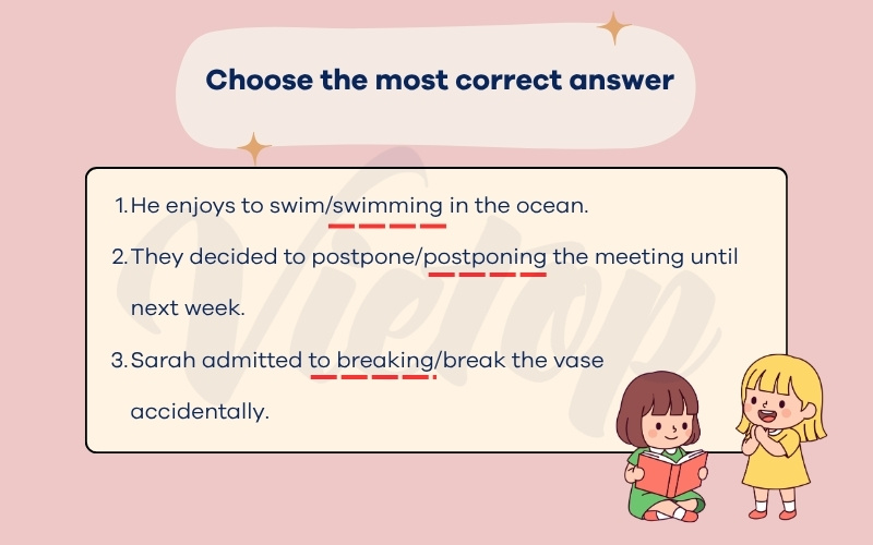 Choose the most correct answer