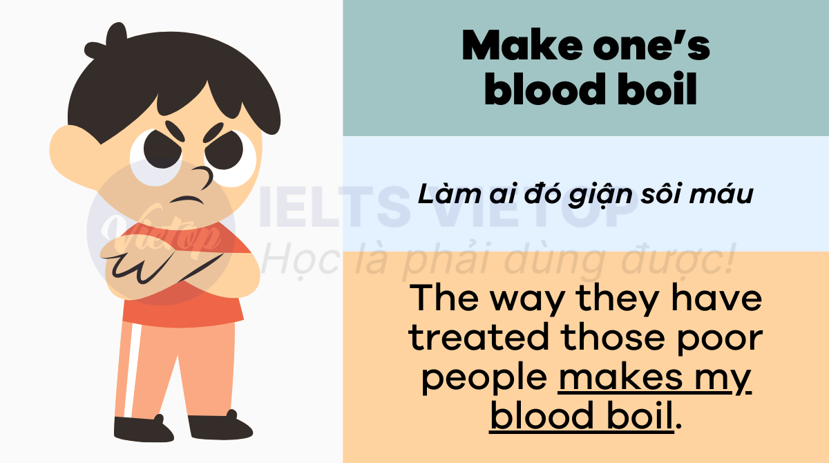 Idioms về cảm xúc