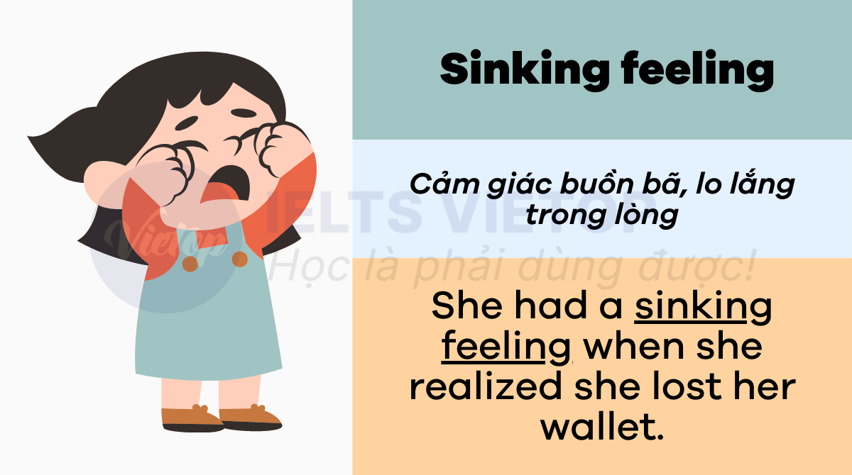 Idioms về cảm xúc