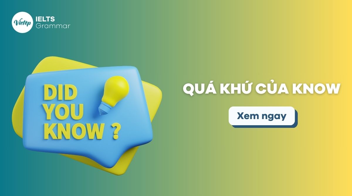 Quá khứ của know