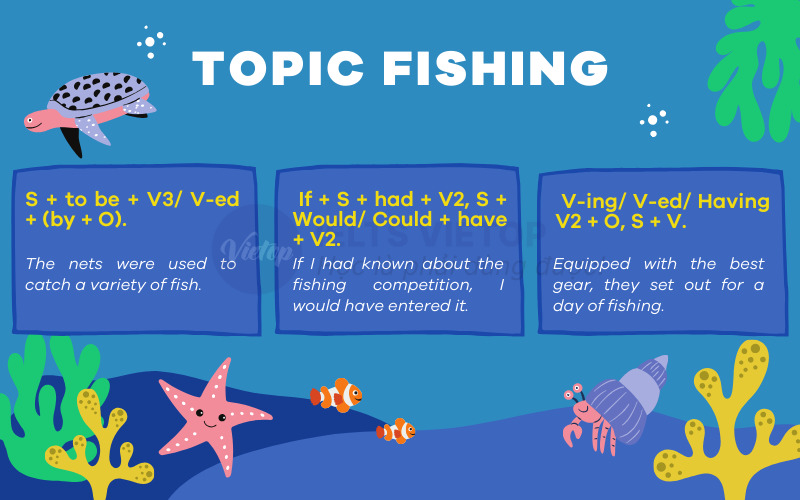 Cấu trúc sử dụng cho topic fishing