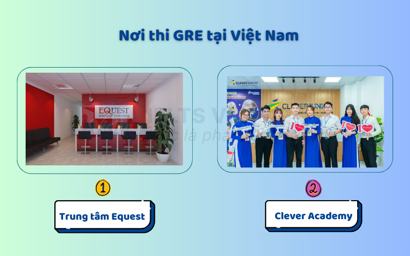 Nới thi GRE tại Việt Nam