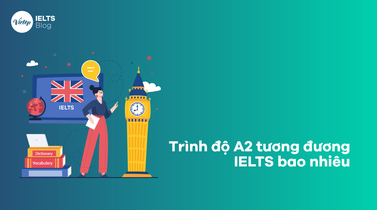 Trình độ A2 tương đương IELTS bao nhiêu