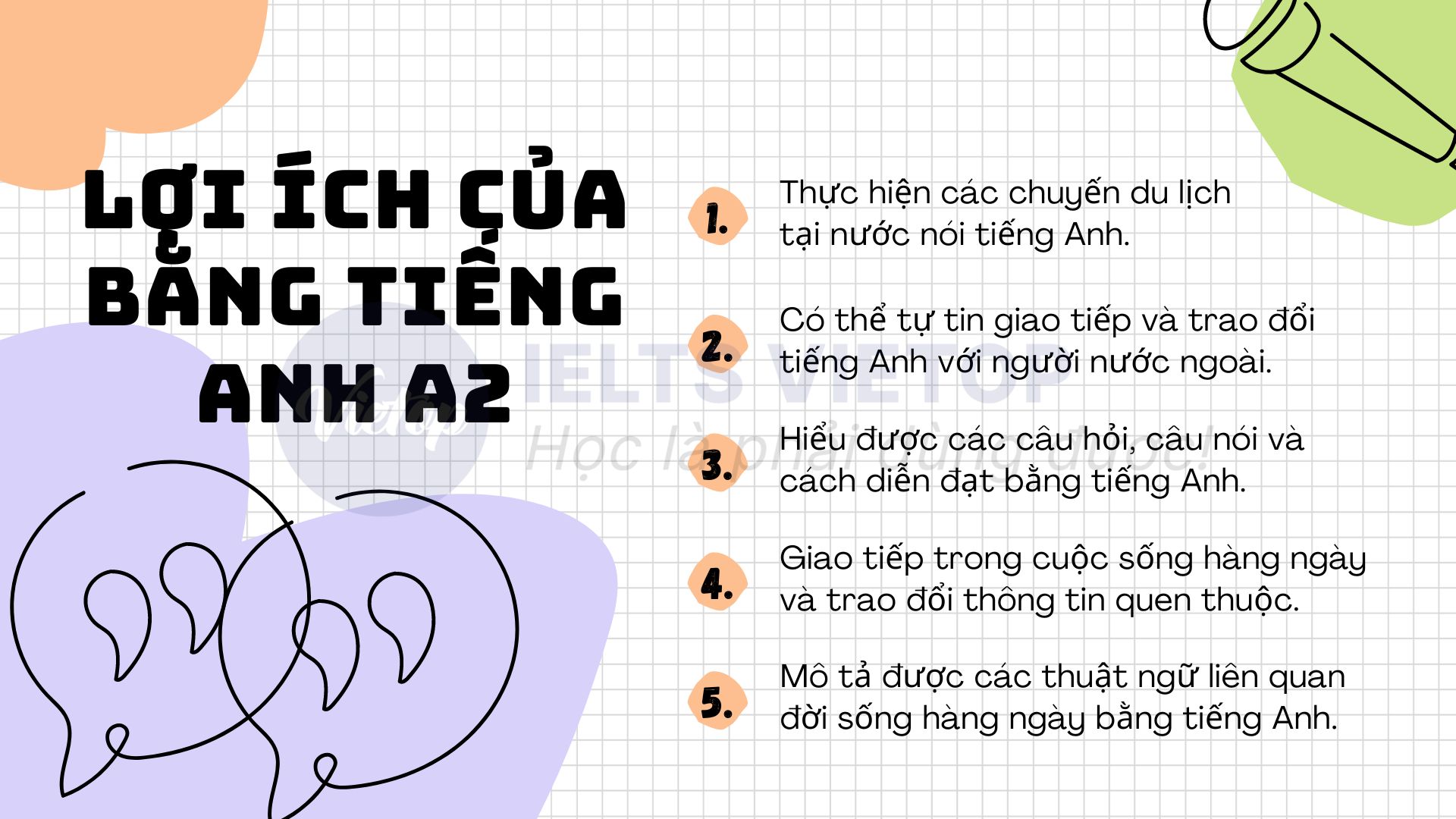 Bạn sẽ làm được gì khi sở hữu bằng chứng chỉ tiếng Anh A2