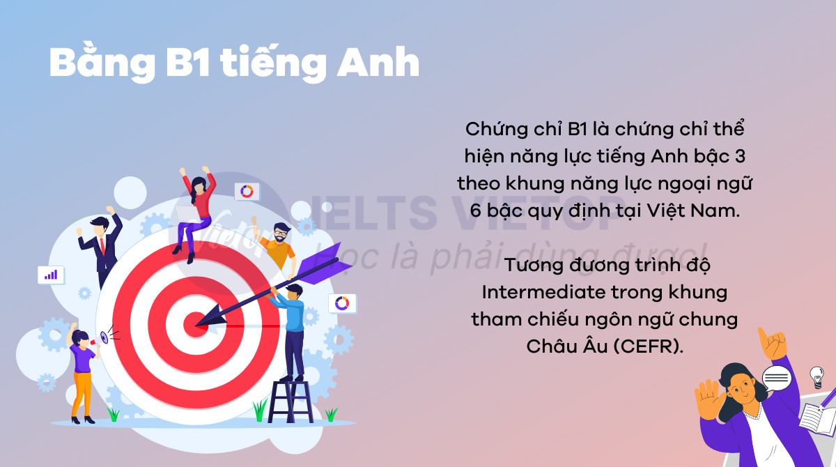 Bằng B1 tiếng Anh