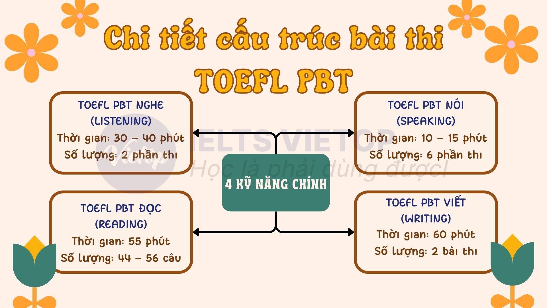 Cấu trúc bài thi TOEFL PBT 