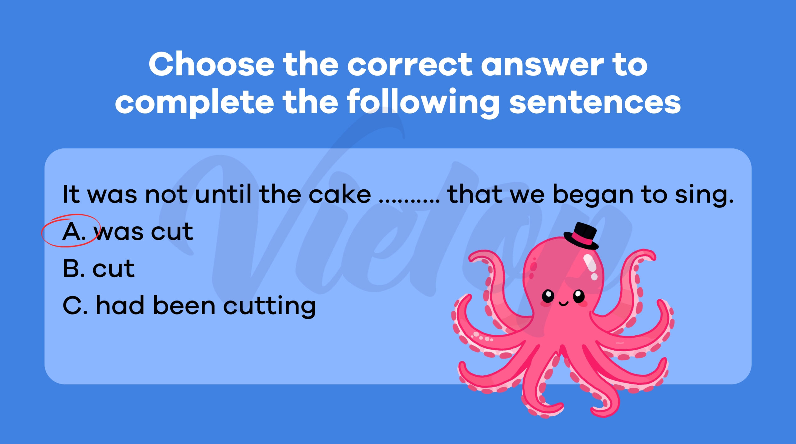 Choose the correct answer