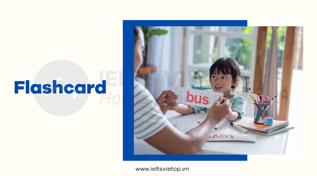 học từ vựng bằng flashcard