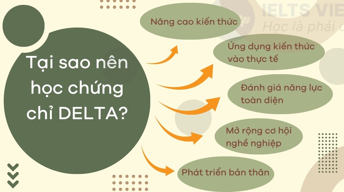 Lý do nên học chứng chỉ DELTA