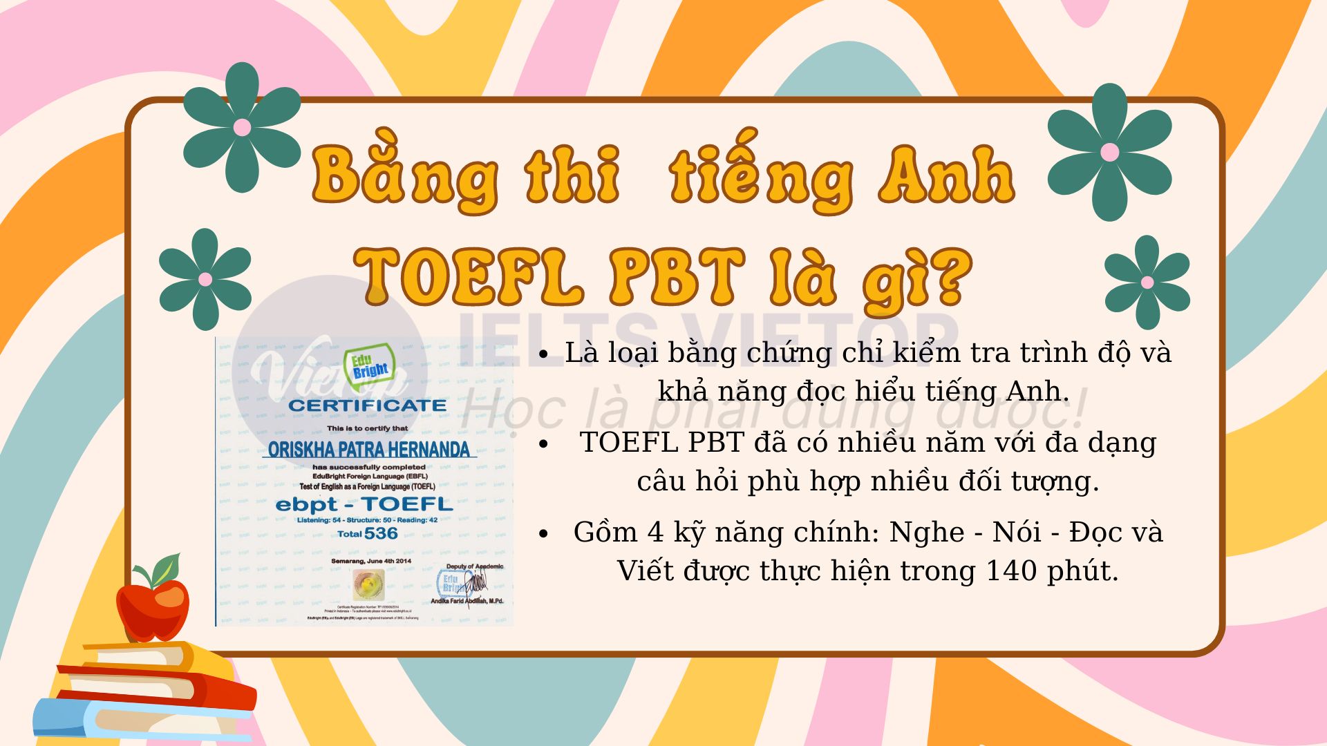 TOEFL PBT là gì? 