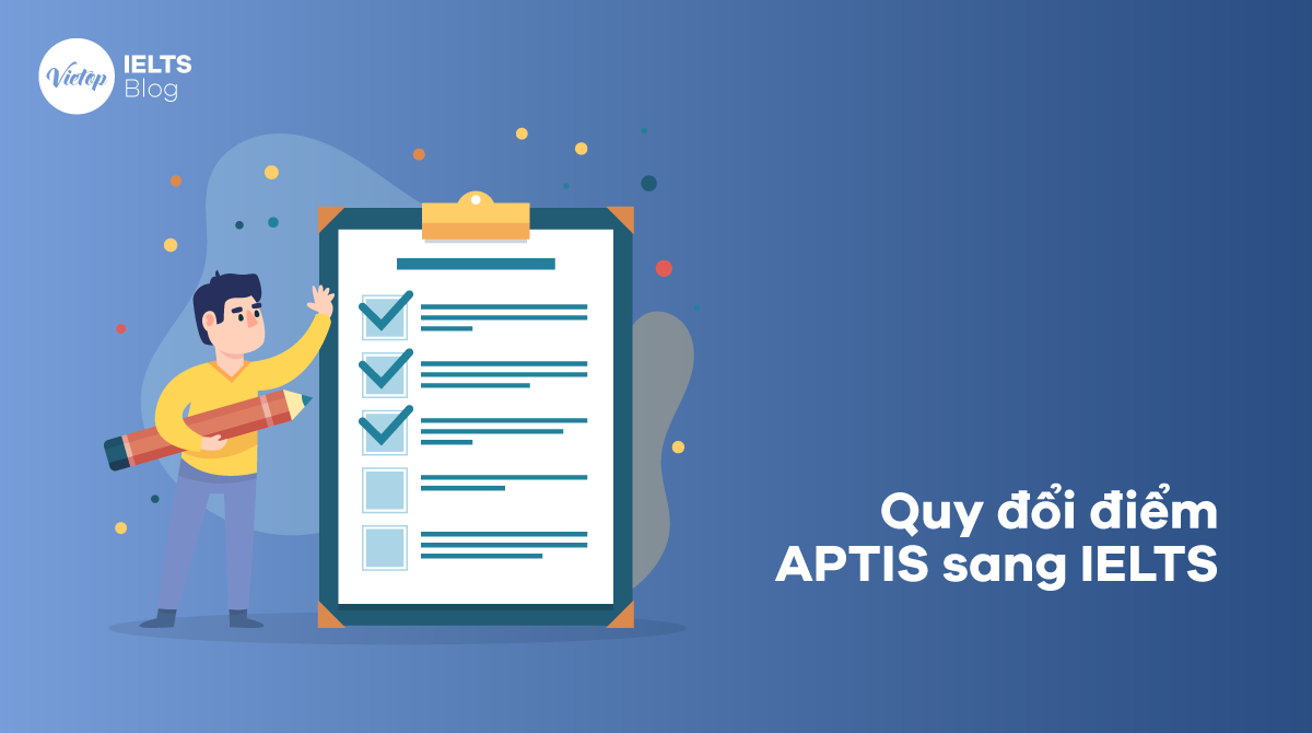 Cách quy đổi điểm APTIS sang IELTS