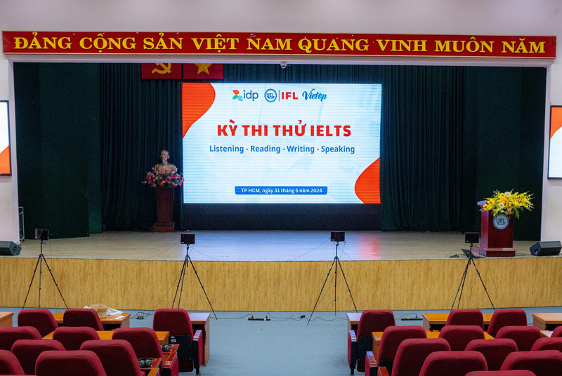 Kỳ thi thử IELTS được tổ chức bởi IELTS Vietop, IDP và UEL