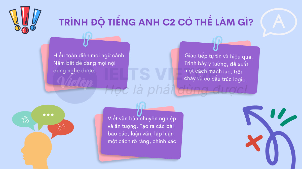 Trình độ tiếng anh C2