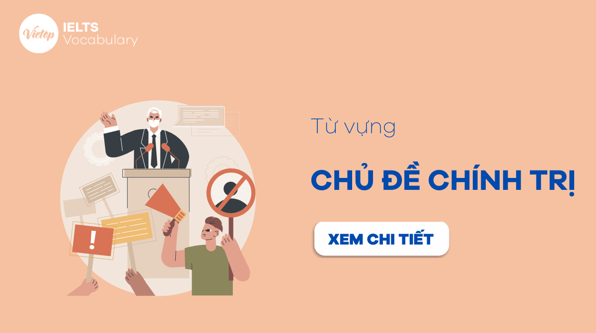 từ vựng về chính trị