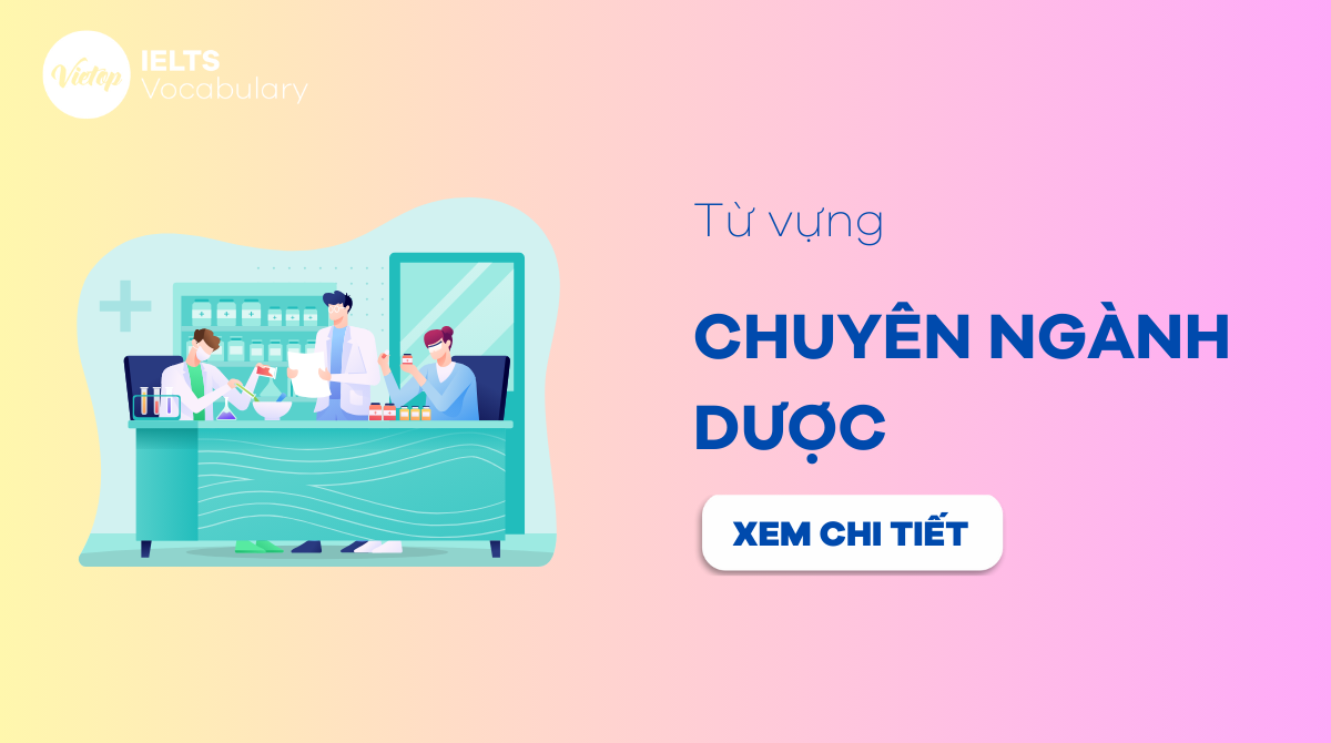 tiếng Anh chuyên ngành dược