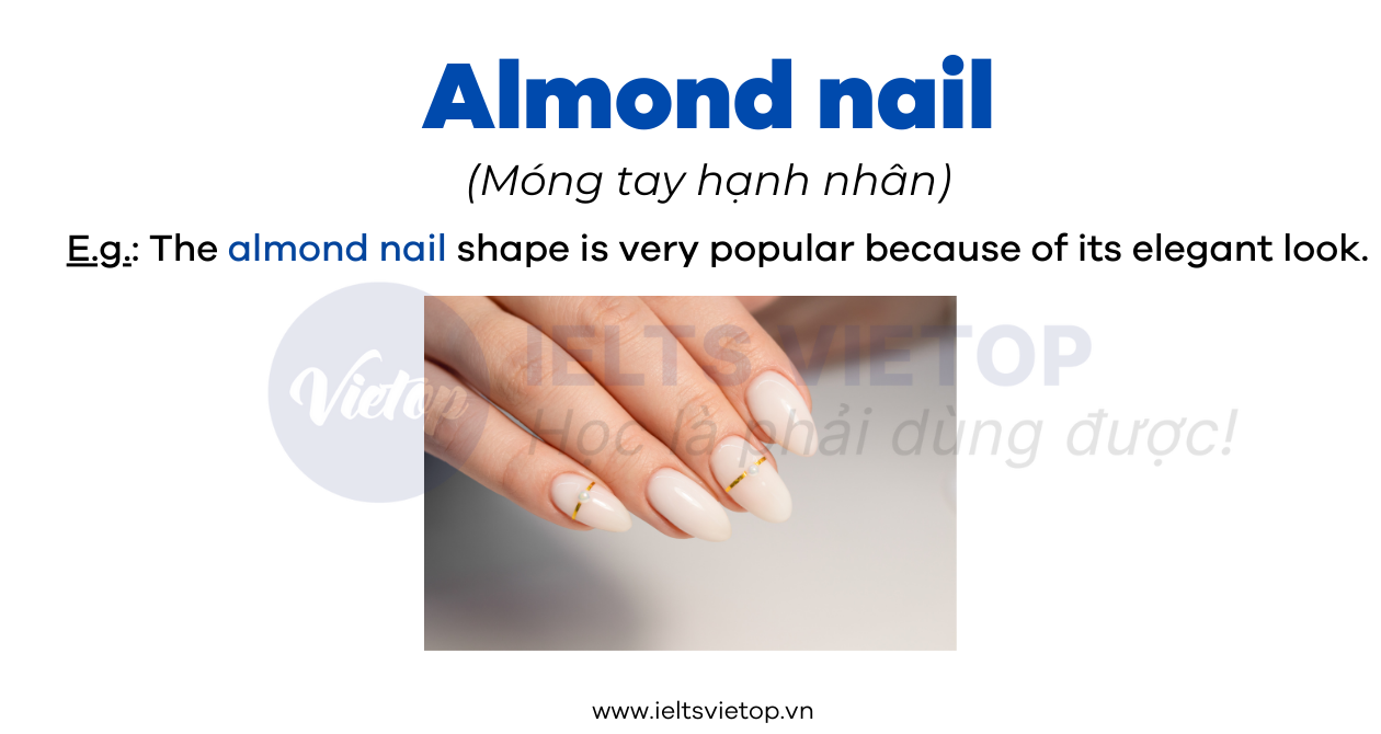 từ vựng tiếng anh ngành nail