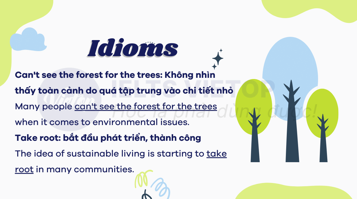 từ vựng IELTS chủ đề Environment