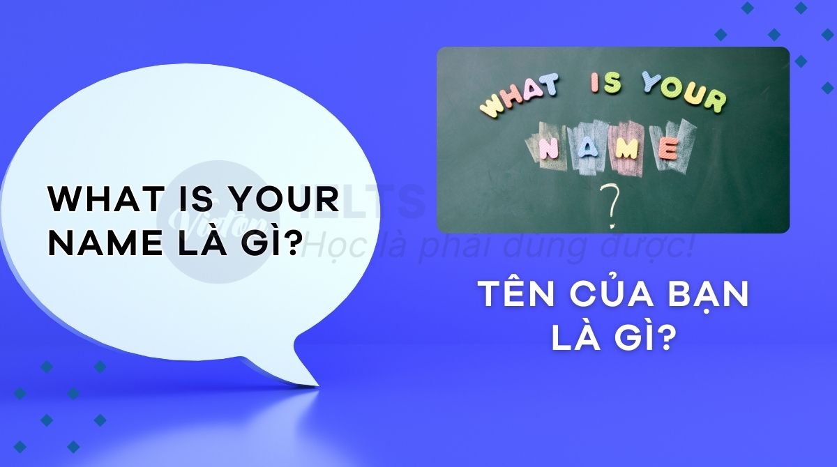 What is your name là gì?