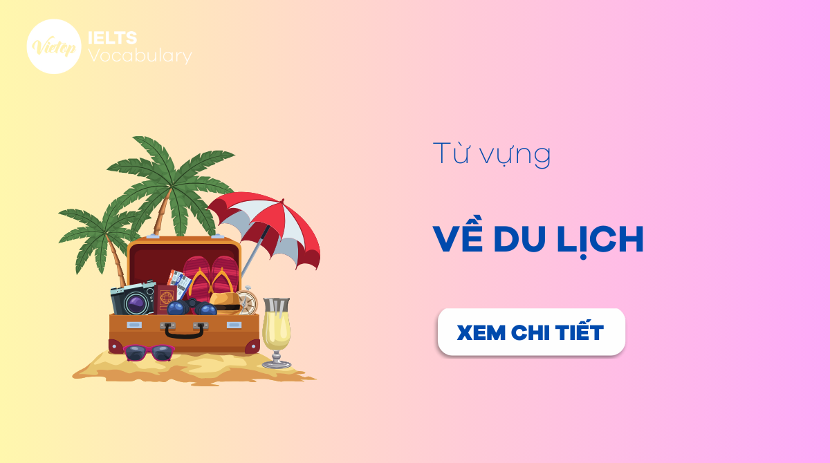 từ vựng về du lịch