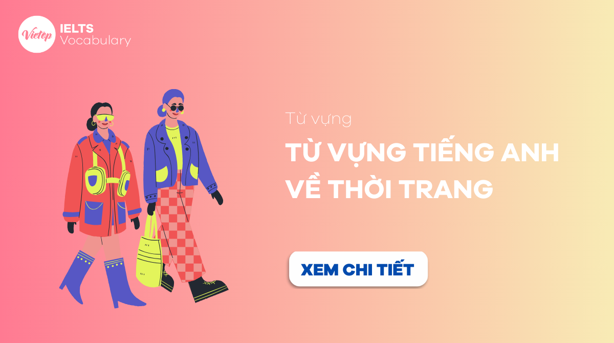 từ vựng về thời trang