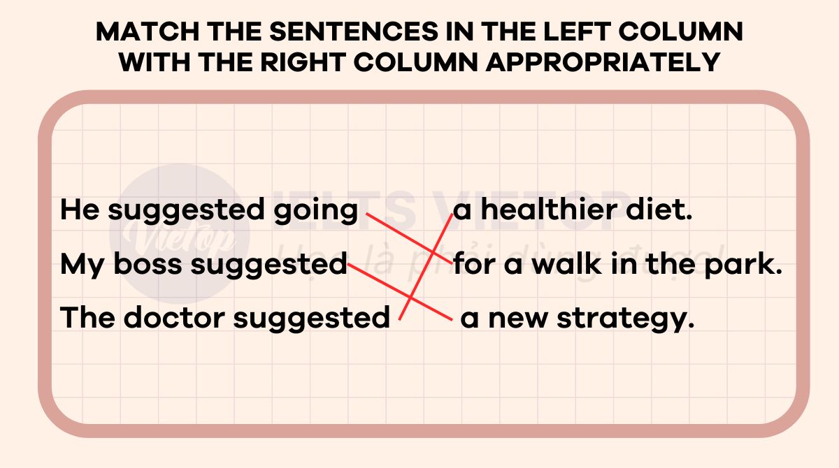 Match the sentences