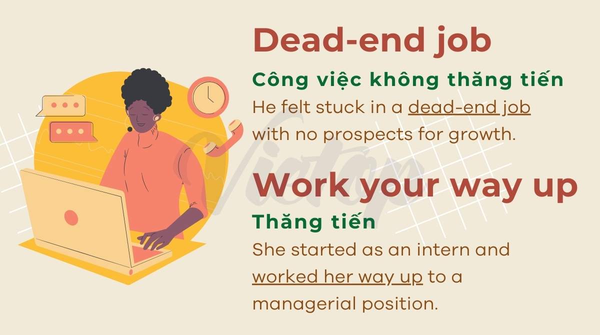 Các idiom về chủ đề Work/ Job/ Career