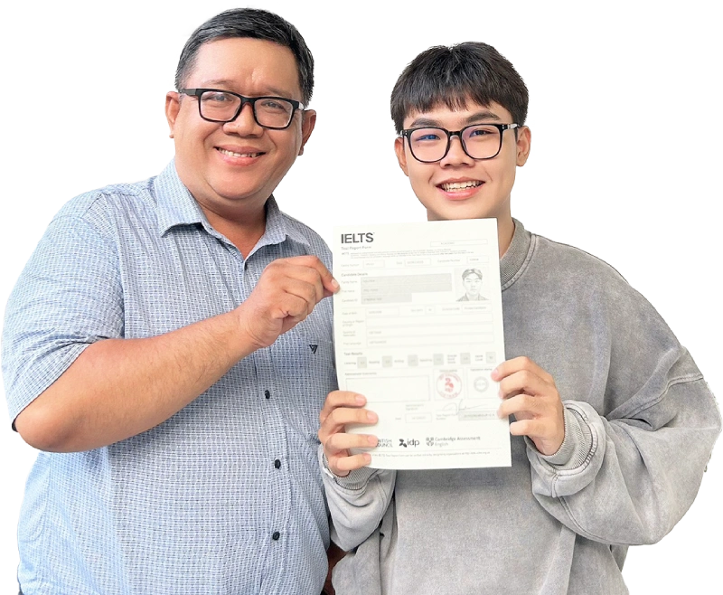 HV Học viên đạt điểm