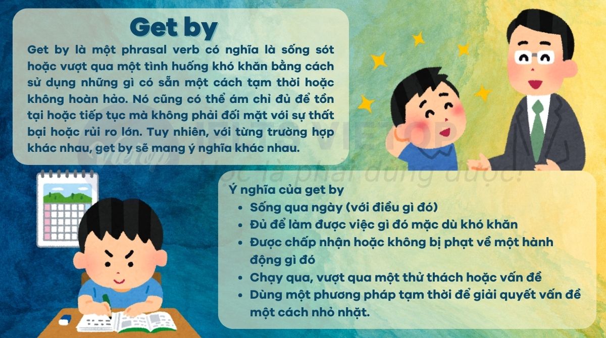 Get by trong tiếng Anh