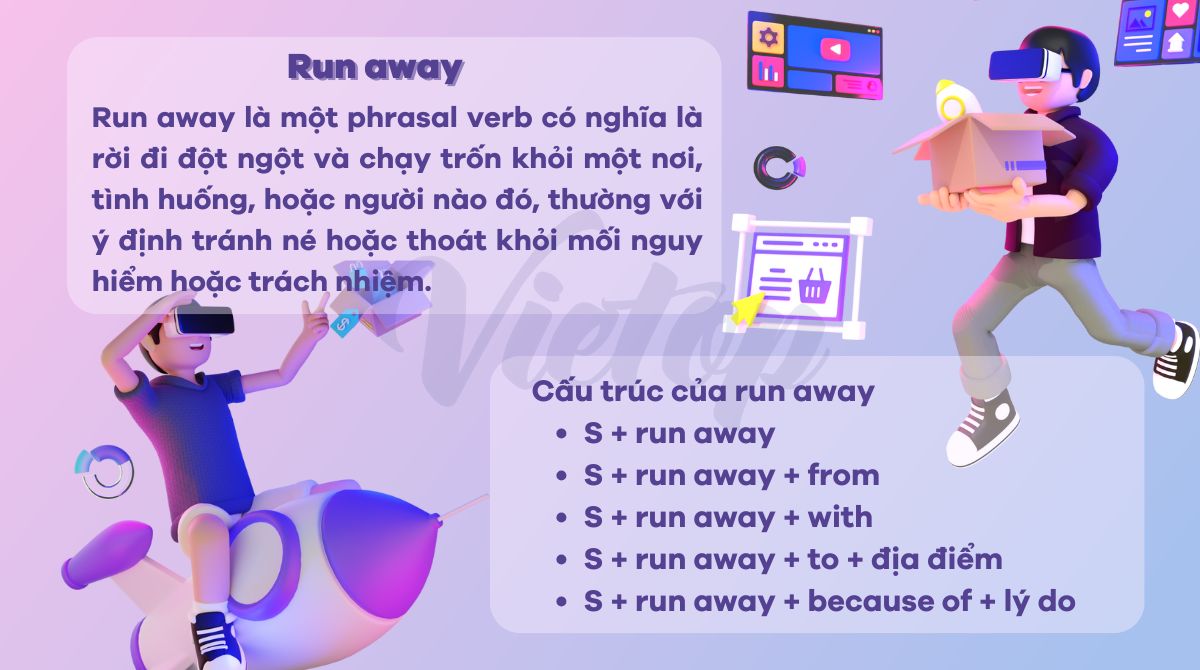 Run away trong tiếng Anh