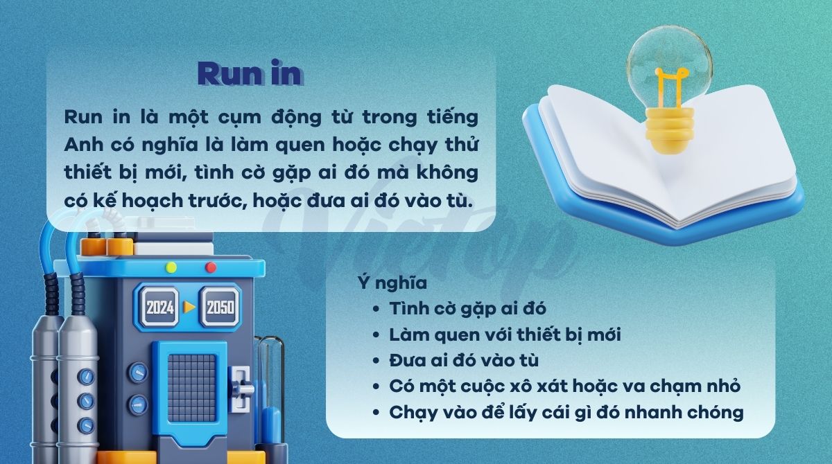 Run in trong tiếng Anh