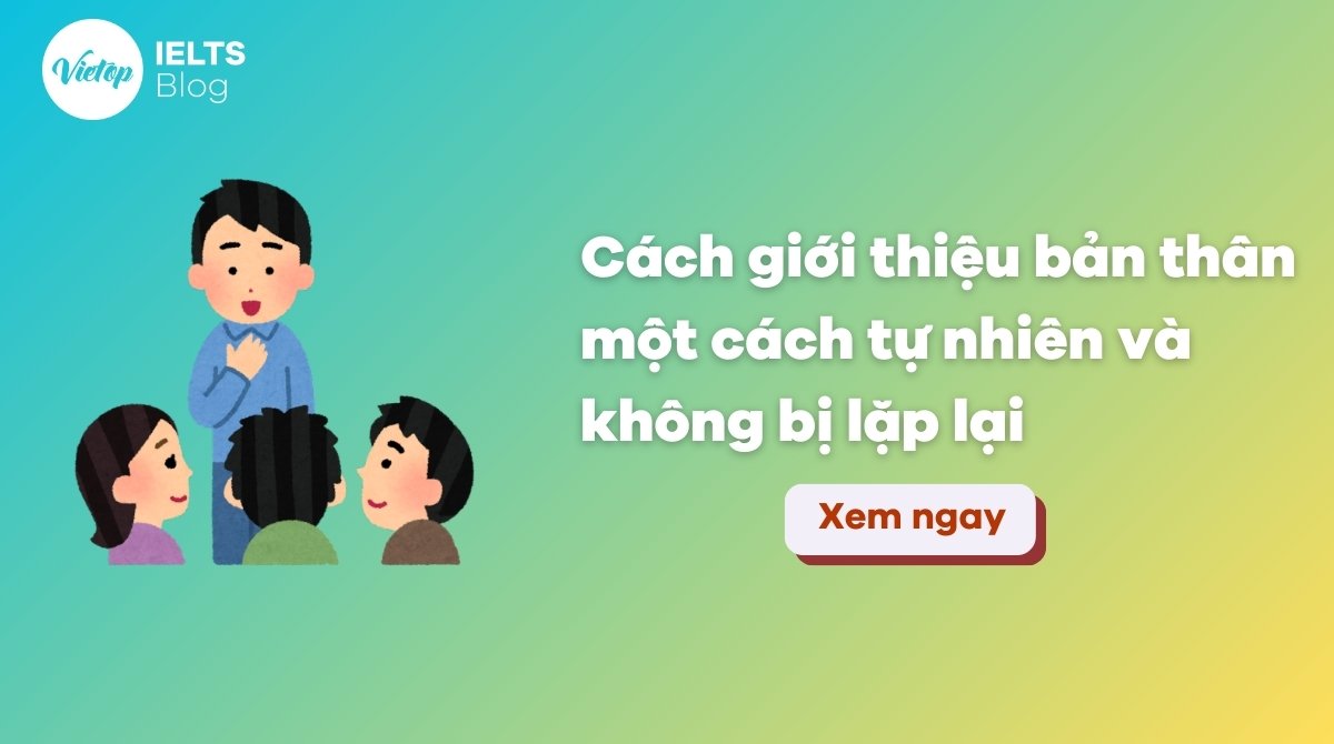 Thumbnail cách giới thiệu bản thân một cách tự nhiên và không bị lặp lại