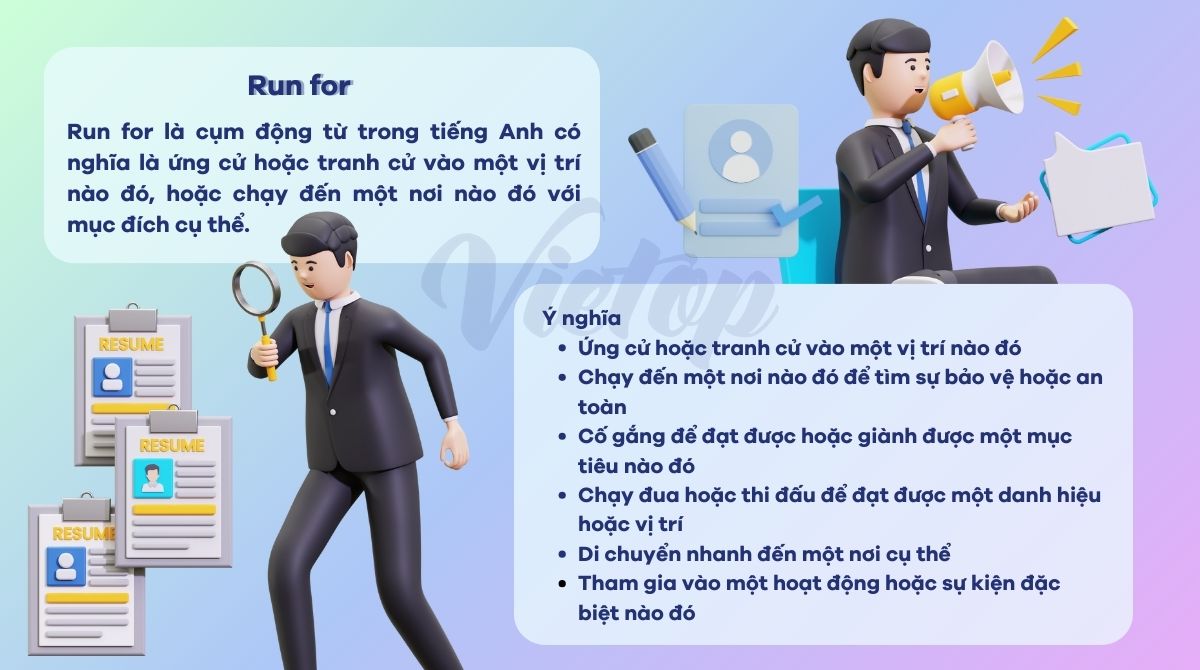 Tổng hợp kiến thức về run for