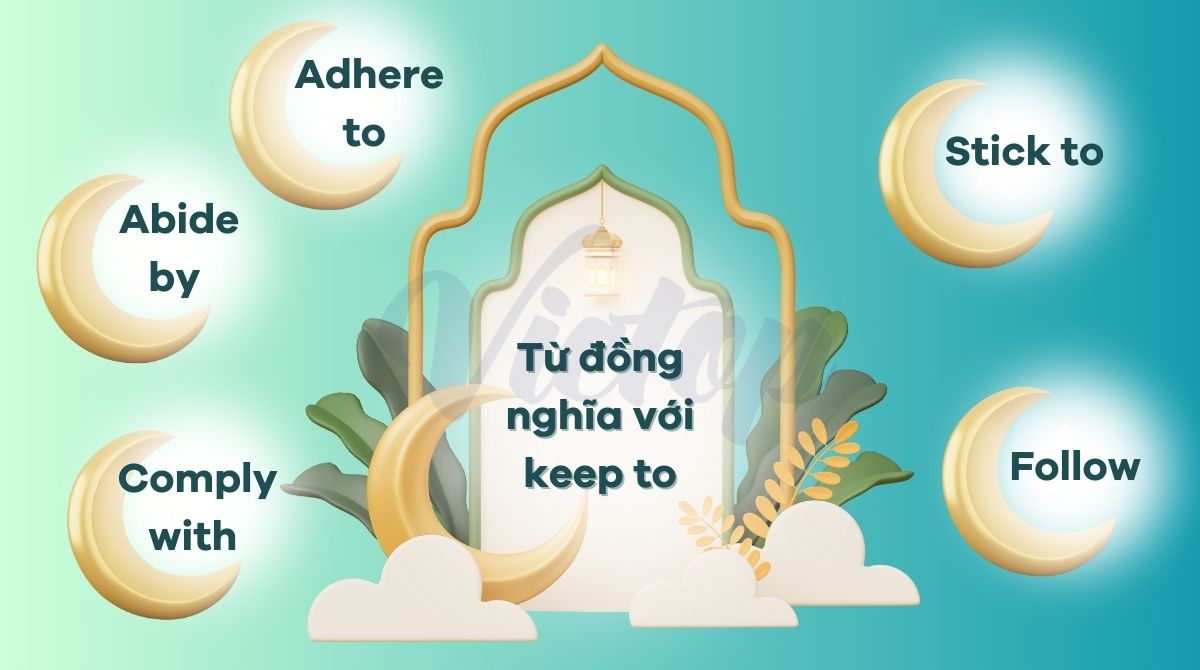 Từ đồng nghĩa với keep to