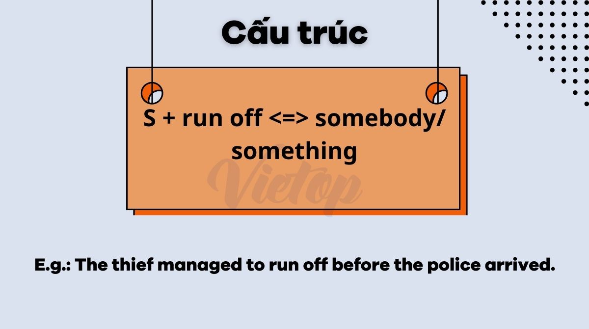 Cấu trúc của run off