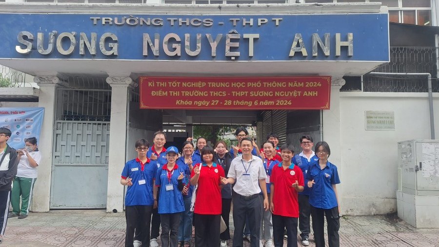 Trường THPT Sương Nguyệt Anh