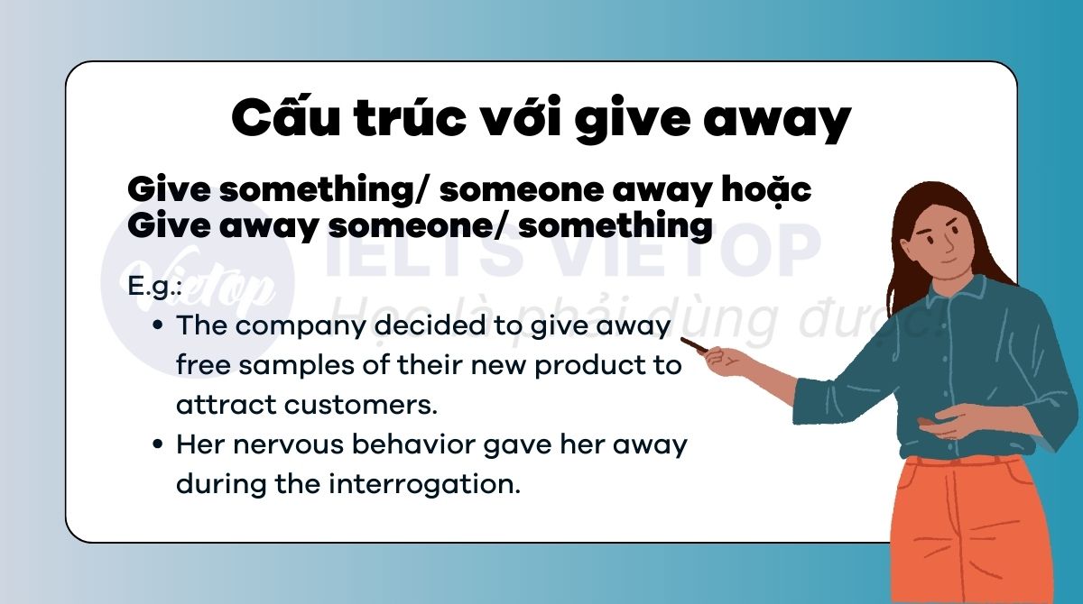 Cấu trúc với give away