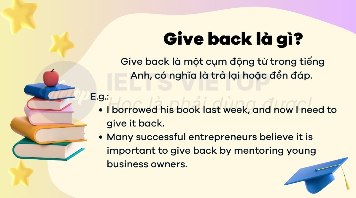 Give back là gì?