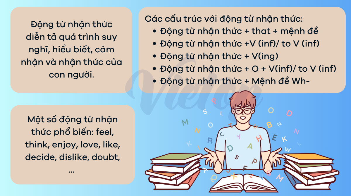 Ôn tập lý thuyết động từ nhận thức 