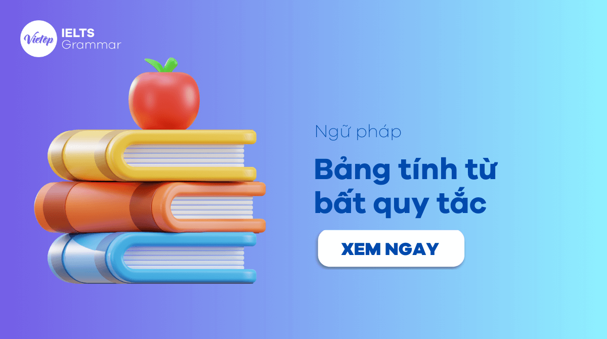 Bảng tính từ bất quy tắc