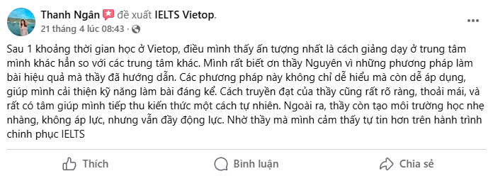 Review Nguyễn Thanh Ngân