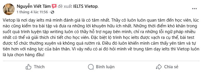 Review Nguyễn Viết Tâm