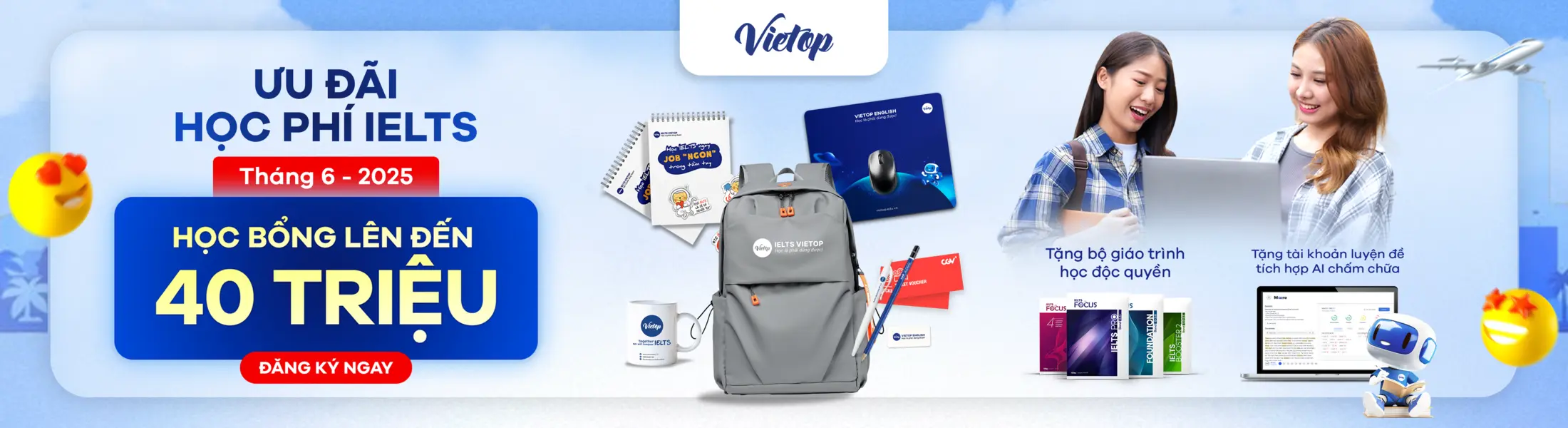 Banner chương trình học bổng tháng 06