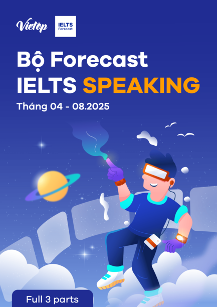 Ảnh bìa bộ forecast IELTS Speaking quý 2