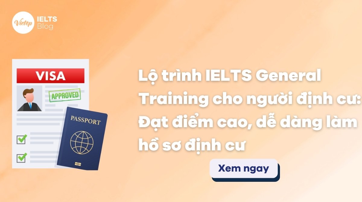 Thumbanil Lộ trình IELTS General Training cho người định cư