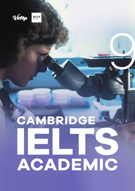 Cover ebook giải đề Cambridge IELTS 9