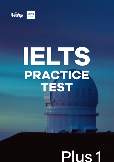 Cover ebook IELTS Practice Test Plus 1