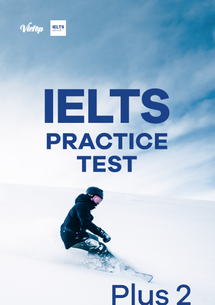 Cover ebook IELTS Practice test plus 2
