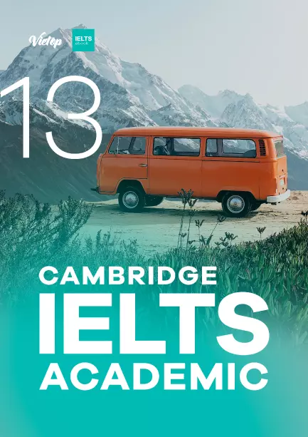 Cover ebook giải đề Cambridge IELTS 13