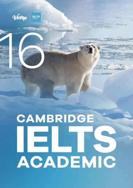 Cover ebook giải đề Cambridge IELTS 16